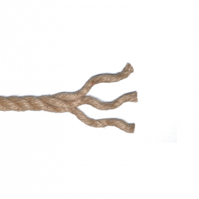 Веревка джутовая Д кр.3-прядн.d. 5 мм на кат. 200 мм