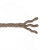 Веревка льнопеньковая ЛП кр.3-прядн.d. 12 мм в мотках по 10 м